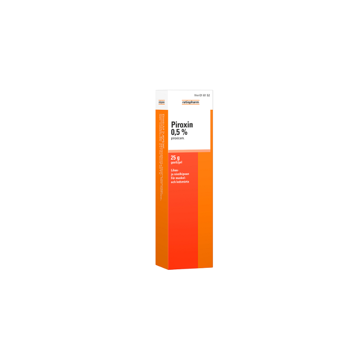 PIROXIN geeli 0,5 % 25 g kuva 2