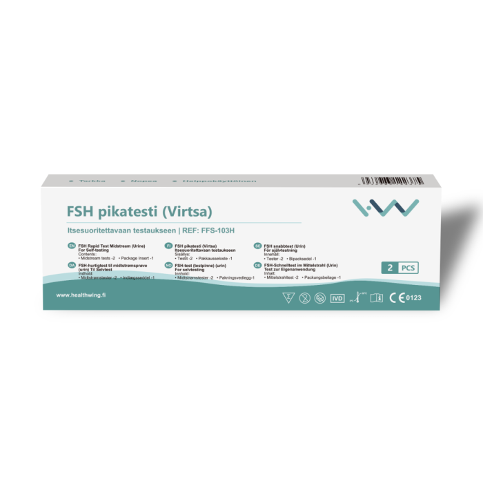H&W FSH Vaihdevuosien pikatesti 2 kpl kuva 3