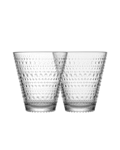 1. Kastehelmi-juomalasit