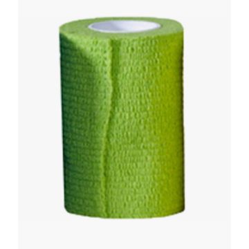 Lumocare itsekiinnittyvä tukiside 7,5 cm x 4,5 m vihreä 1 kpl
