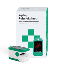 Apteq pulssioksimetri 1 kpl