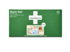 Cederroth Burn Gel Palovammataitos 10x10 cm 2 kpl/rasia