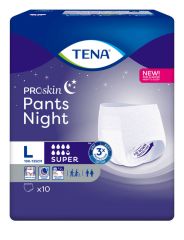TENA ProSkin Pants Night Super L 10 kpl