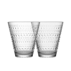 1. Kastehelmi-juomalasit