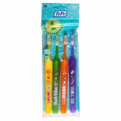 TePe Hammasharja Kids X-Soft 4 kpl