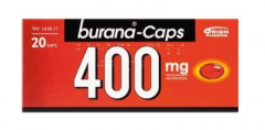 BURANA-CAPS 400 mg kaps, pehmeä 20 fol