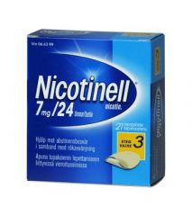 NICOTINELL 7 mg/24 h depotlaast 21 kpl